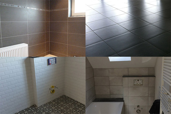badkamerrenovatie betegeling en bevloering projecten